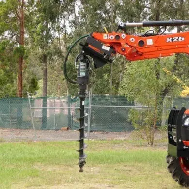 Digga-Erdbohrer für Minibagger von 750 kg bis 2 Tonnen