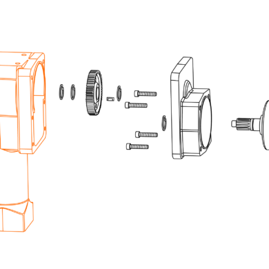 301016 Body Assembly with Cylinder and Bearings