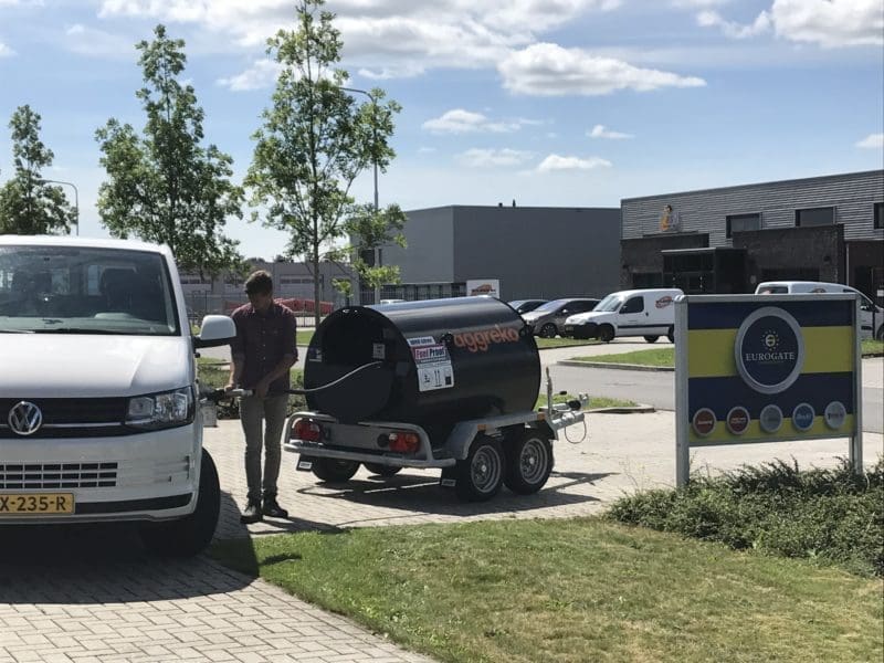 Highway Tow Diesel Bowser 1000 liters (double axles)