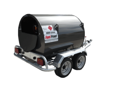Highway Tow Diesel Bowser 1000 liters (double axles)
