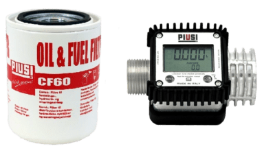 Filter + oilflow meter