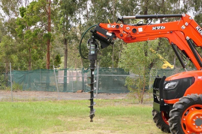 Digga auger drive for micro excavator 750 kg - 2 T