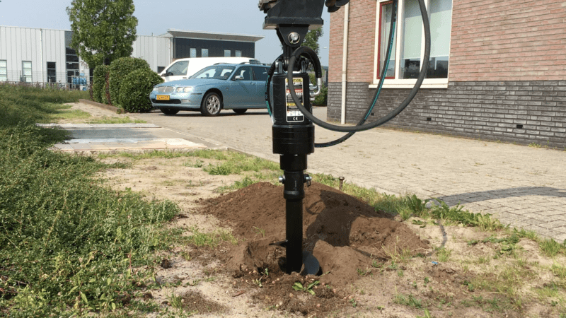 Digga Grondboor voor Minigraver van 2 tot 5 TON