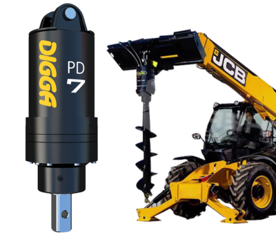 Digga auger drive for excavators 5–10 T