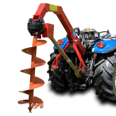 Tractor hole digger