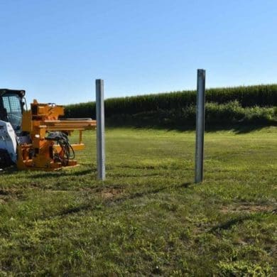 Rhino Solar Pro – Hydraulische Pfahlramme