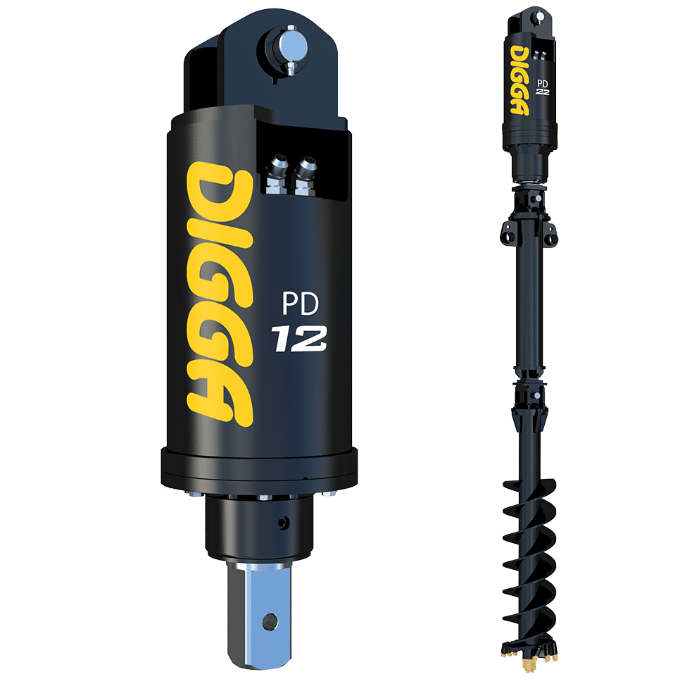 Digga Auger drive 10 - 20 ton | EuroGate International