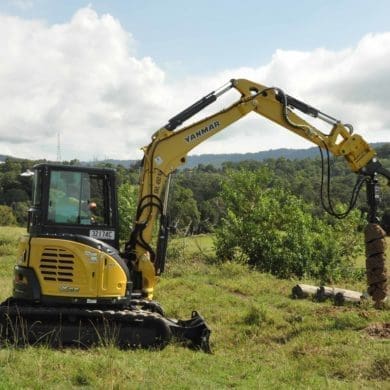 Digga Auger drive 10 - 20 ton