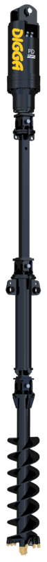 Digga Hydraulischer Erdbohrer 10 – 20 Tonnen