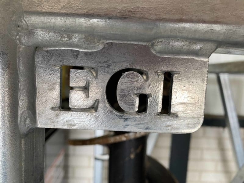 Auger storage rack