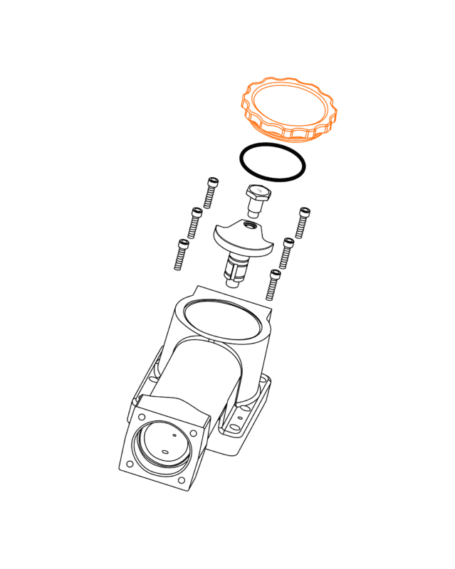 300132 Pro-Series™ Crankcase Cover - Threaded