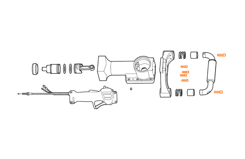 300715-4 Pro Series Handle Bolt (qty. of 4)