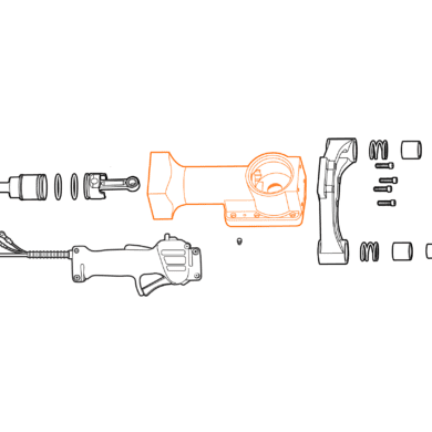 301016 Body Assembly with Cylinder and Bearings