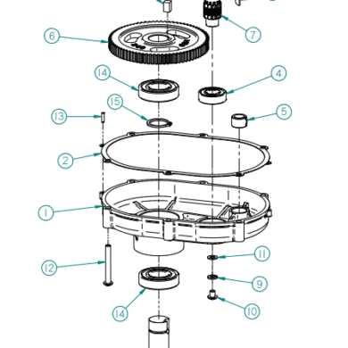 240-0100 GASKET, TRANSMISSION